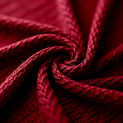red fabric texture
