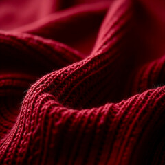 red fabric texture