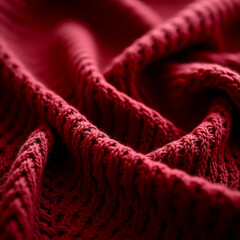 red fabric texture
