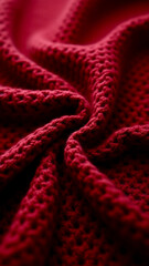 red fabric texture