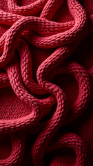 red fabric background
