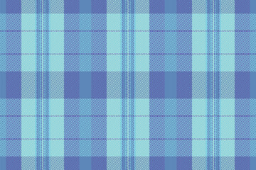 Serene teal and periwinkle plaid pattern.  Perfect for textile design, website backgrounds, or fashion projects.  This calming, textured image evokes a sense of peace and tranquility.