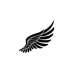  Black Eagle Silhouette – Minimal Vector Graphic