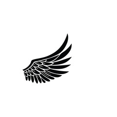  Black Eagle Silhouette – Minimal Vector Graphic