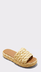 Stylish woven sandals perfect for summer outings and casual beach days in warm weather