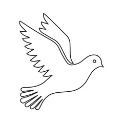 pigeon line icon