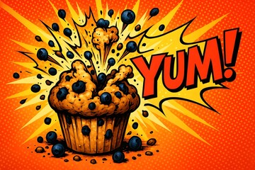 Blueberry Muffin YUM! Explosion
