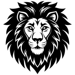 lion head vector