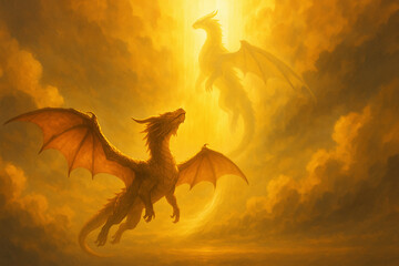 ドラゴンに育てられた少年