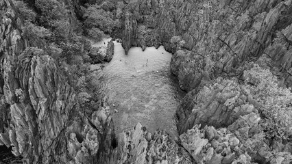 Hidden swimming spot