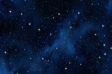 Fototapeta premium Starry Night Sky Background In Deep Space
