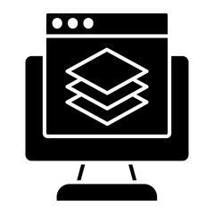 computer Solid icon
