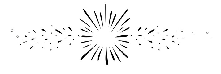 Vector Burst Illustration Starburst Explosion Graphic Design Element