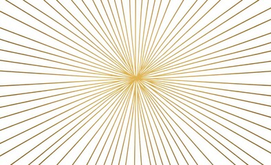 Gold Radiating Lines Background Design