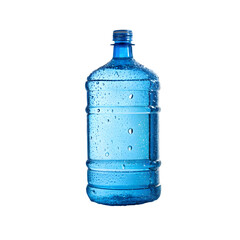 Large Bottle of Purified Water: Crystal Clear Hydration on transparent background