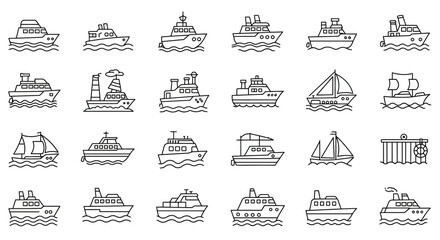 cruise ship, liner, passenger ship, ocean liner, steamship, yacht, sailing ship, ship, boat, vessel, ferry, barge, tanker, cargo ship, freighter, tugboat, icebreaker, battleship,