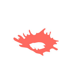 splash of strawberry liquid