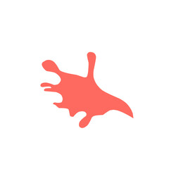 splash of strawberry liquid