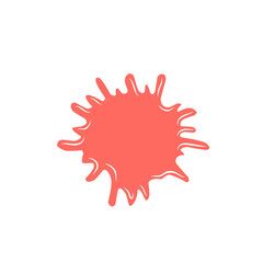 splash of strawberry liquid