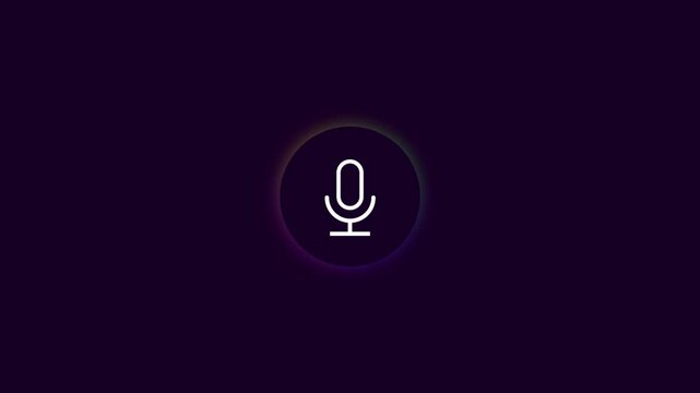 4K Podcast Sound Wave Loop Animation &ndash; Dynamic Audio Visualization for Media, Music & Broadcasting.