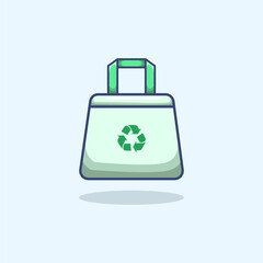 zero waste icon illustration for green living campaigns environmental design zero waste education and earth care Editable and scalable for digital or print media