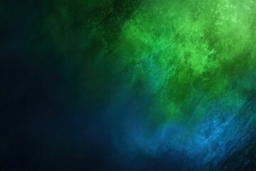 Abstract Background With Green And Blue Colors