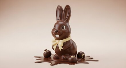 Delicious Chocolate Easter Bunny A Sweet Treat for Spring Celebrations