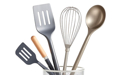 Elegant Kitchen Utensils Set Spatula Whisk Spoon Cooking Tools Baking Supplies