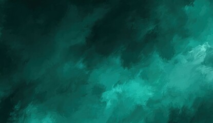 Obraz premium Teal Abstract Background Paint Texture