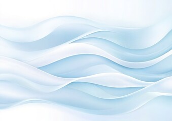 Fototapeta premium Abstract Blue Waves Background Design