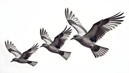 Fototapeta premium Flying Birds 