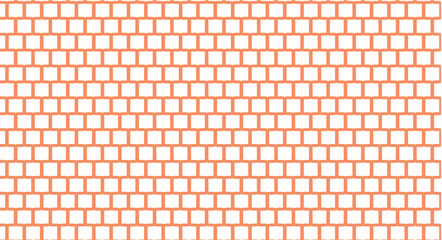 Orange rectangle art