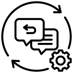 Obraz premium Auto Responder Icon