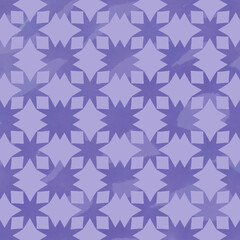 seamless pattern star-like motif