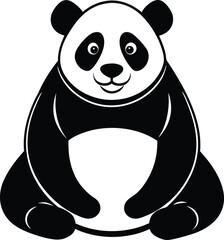 panda bear vector illustration