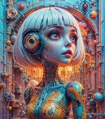 A unique girl from another world