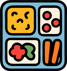 Meal prep icon, prepare delicious and healthy meals easily. Perfect for recipe blogs websites and apps promoting healthy eating and time saving kitchen solutions.