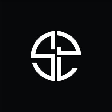 SJL logo SJL icon SJL monogram SJL letter minimalist Circle flat Unique modern abstract logo design.