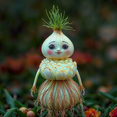 doll in the grass