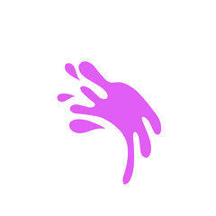 Obraz premium grape purple liquid vector