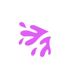 grape purple liquid vector
