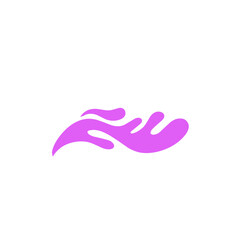 grape purple liquid vector