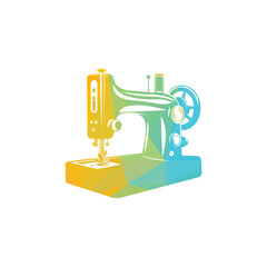 Sewing Machine Illustration Unique Angel