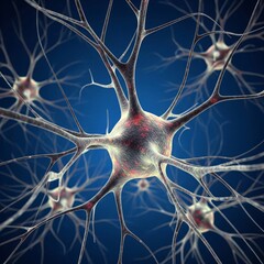 concept of neurons from the human brain