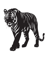 Simple_Design_of_Silhouette_of_Tiger_Walking
