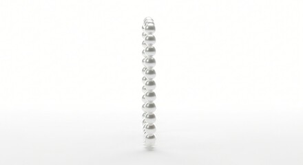 Elegant Beaded Silver Ring Delicate, Minimalist, and Luxurious Stacking Ring Design