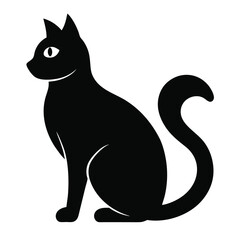 black cat silhouette