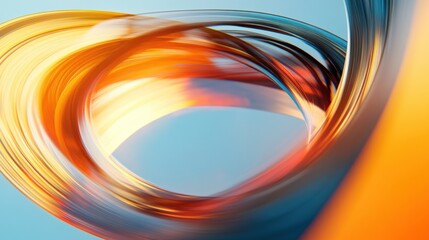 A close up of a film reel with light reflections creating abstract shapes.