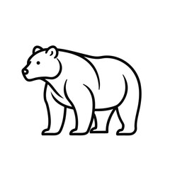 polar bear vector illustration