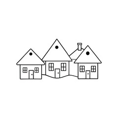 real estate icon set